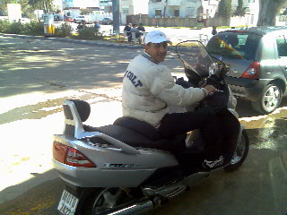C'est moi et ma cherie SUZUKI......lol
